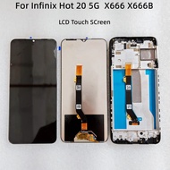 X666 For Infinix Hot 20 5G LCD Display Touch Screen Digitizer Assembly Replacement For Infinix Hot 2