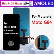 6.5"AMOLED for Motorola Moto G84 lcd display with touch screen digitizer Assembly for moto g84 lcd W