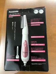 (全新)日本帶回Panasonic EH-KA26美髮理髮器/順髮器/順髮梳/梳子吹風機/雙用/低噪音