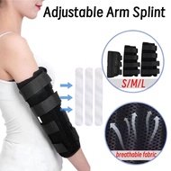 S/M/L Adjustable Arm Splint/Sprain Rehabilitation Splint Elbow Brace Support For Adult And Children 