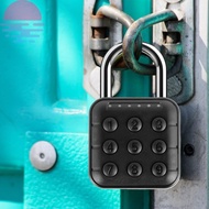 Smart 6-Digit Anti-Theft Digital Button Padlock Combination Lock 6 Digit Password Code Digital Padlo