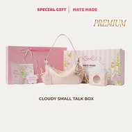 [PREMIUM COMBO] Gift combo 8/3 Cloudy Small Talk Box - Cloudy MATEMADE Handbag + Daisy Charm + 2geth