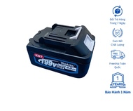 Pin 20 cell Makita 21v pin đóng 20cell Samsung Mạch 6 mosfet dòng xả cao chân pin phổ thông 4cm có đ