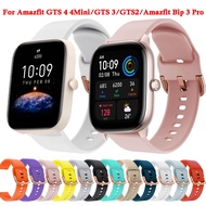 20mm Band For Xiaomi Amazfit GTS 2 4 Mini SmartWatch Strap For Huami Amazfit Bip 3 Pro GTS3 2 2e GTR 42mm Soft Silicone Bracelet