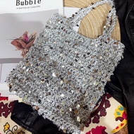 Silver Thread Companion Wiring 1g Sequin Yarn Hand-woven Mixed Small Silver Bag Broken Silver Bag Se