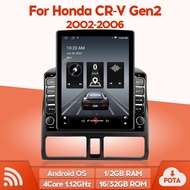 WeBetter TopNavi Android 4Core IPS 9.7inch Vertical Screen Car Radio Player For Honda CR-V Gen2 2002
