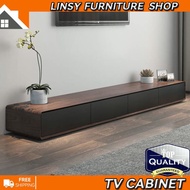 【Free installation】 Tv Cabinet Tv Console Modern Simple Tv Nordic Size Floor Low Black Oak Pattern Hanging Wall Suspended