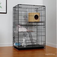 Sangkar Kucing Villa Ruang Bebas Besar Rumah Sangkar Kucing Dalaman Besar dengan Tandas Kucing Binat