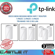 TP-Link Deco BE85 BE22000 Mesh WiFi 7 Router 1-Pack / 2-Pack / 3-Pack Tri-Band 10G 2.5G LAN