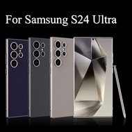 Samsung S25 Ultra S24 Ultra Shockproof Phone Case For Samsung Galaxy S25 Ultra S24 Ultra Leather Cas
