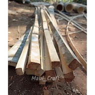 Bambu Petung Kotak isi 10 PCS Panjang 2 Meter Bahan Arku Layangan Dll