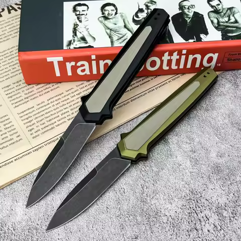 KS 7950 Multi-fuctional Tactical Folding Knife T6 Aluminum Handle D2 Blade Outdoors Adventure Milita