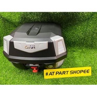 KOTAK/BOX GIVI MONOLOCK TOP CASE B42 B42N ANTARTICA BLACK REFLECTOR [BASE PLATE INCLUDED] LC135 Y15Z