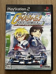 日版 PS2 SUNRISE FUTURE GPX CYBER FORMULA ROAD TO THE INFINITY 2 新世紀高智能方程式 無限之道 閃電霹靂新世代極速賽車遊戲