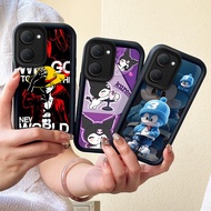 Casing Vivo Y03 Casing Vivo Y18 Casing Vivo Y18e Casing Cartoon Thickened protective lens Soft Silic