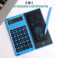 S5Calculator Notepad 6 Inch LCD Writing Tablet Digital Drawing Pad with Stylus Pen Erase Button Lock