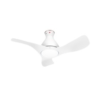 KDK F40GP-MW  100CM WIFI LED LIGHT CEILING FAN  WITH DC MOTOR 10 SPEED WITH REMOTE  COLOUR: MATTE WHITE  1 YEAR WARRANTY