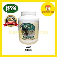4000 Tablets BYS Brewers Yeast Vitamin For Cat & Dog Pet Supplement Vitamin Kucing Bulu Gemuk Origin