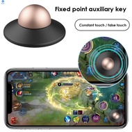 Portable Round Game Joystick Joystick Hand Tour Auxiliary Button Suction Cup Tablet Washable Button Mini Controller Round Mobile Phone Tablet Suction Cup 【bluey】