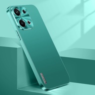 Ultra-thin Flowing Light Hard Shockproof Casing for OPPO Reno 9 Reno9Pro Plus Case Aluminium Lens Pr