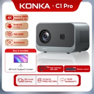 KONKA C1Pro Protable Projector Ultra HD 1080P Smart Android OS For Phone Built-in App Store 投影仪