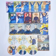 Blue Lock - Kira, lemon, Raichi, Naruhaya, Imamura, Igarashi, Gagamaru Coaster & Asstd. Card
