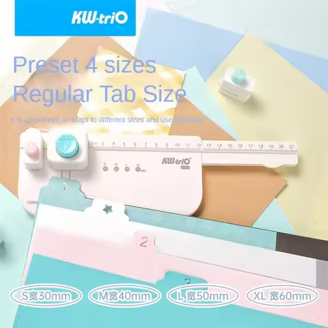 Separator Page Creation Board, Separate Index Page Creation, Alphabetical Index Rounded Corner Cutti