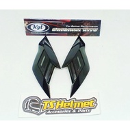 Sparepart Original KYT R10 Spoiler KYT R10 original Airvent KYT R10 Original Ventilasi belakang KYT