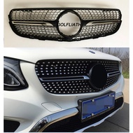 GOLFLIATH Front grille center grill for 2014-2017 Mercedes benz W253 X253 GLC 200 GLC250 GLC300 Spor