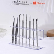 Eyelash extension tweezers shelf, tweezer storage shelf - TUAN SKY eyelash extension tools