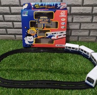 Mainan Kereta terbaru model kereta MRT/LRT Jakarta - mainan kereta nyala