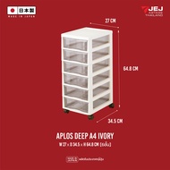 JEJ ASTAGE THAILAND ลิ้นชักใส่เอกสาร Aplos ขนาด A4 ( Deep ) 6 ชั้น