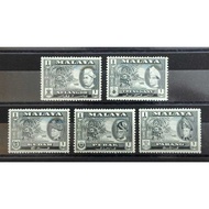 [STM 522-A] 1957 Malaya Definitive 1 Cent Black .(Mint) stamp/setem