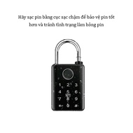 TOUCH SCREEN FINGERPRINT LOCK, 5 CONVENIENT OPEN WAYS