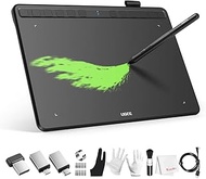 UGEE S1060W Drawing Tablet, Wireless 6.3 x 4 Inch Large Erea, 8192 Levels Pressure Pen Stylus, 12 Hotkeys, Compatible with Chromebook Windows 10/8/7 Mac Os Android Linux Artist, Designer, Amateur