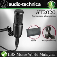 Audio Technica AT2020 Cardioid Condenser Medium Diaphragm Mic Microphone (AT 2020)