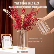 Gold luxury Flower Vase/Flower Pot/Room Decoration