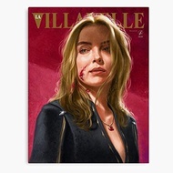 Comedy Bridge Killing Villanelle Eve Phoebe Polastri British Shows Tv Waller Canvas Wall Art for Liv