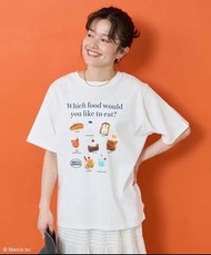 FREAK'S STORE / Miffy food Print T-shirt