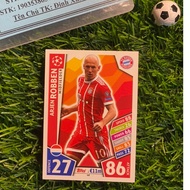 ODD CARD - TOPPS MA UCL 2016/2017 - ARJEN ROBBEN