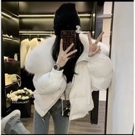 Women's winter color duck down jacket