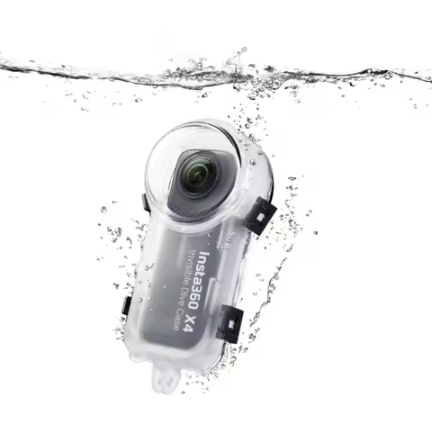 Total Invisibility Dive Case For Insta360 X4 50M Waterproof Case Underwater Protect Box Diving Housi