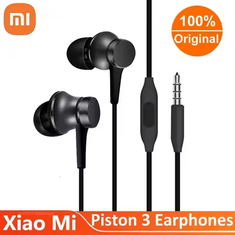 Original Xiaomi Mi In-Ear Headphones Basic 3.5mm Xiaomi Basic Fresh Youth Version Earphones With Mic
