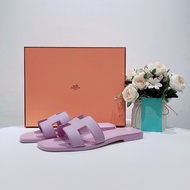 TW4405 Hermes 愛馬仕H平底拖鞋 紫色Oran Sandal 37 Violet Améthyste