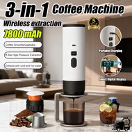 3 in 1 portable capsule coffee machine American Italian espresso electric household small heating pu