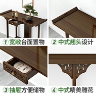 Altar Incense Burner Table Household Altar Incense Fire Rural Middle Hall Cabinet New Chinese Style Desk Buddha Table Bu