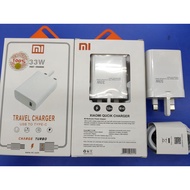 Mi 18w 27w Charger Xiaomi Redmi Fast Charger Turbo Charge Travel Adapter With Micro And Type-C Cable