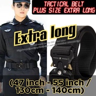 [Plus Size] Extra long Tactical Belt Tali pinggang Lelaki