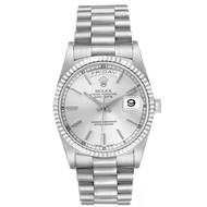 Rolex Rolex President Day-Date (Reference 18239). A white gold automatic wristwatch with day and dat