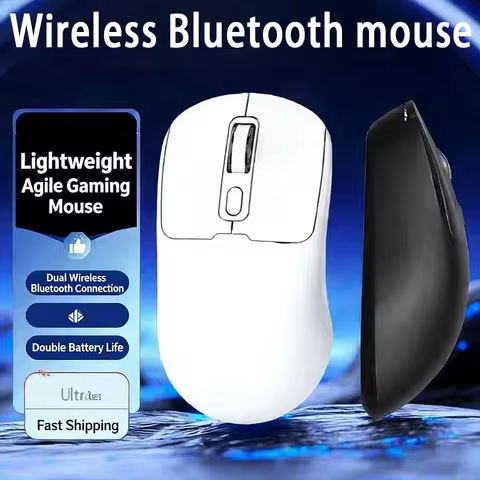 New Bluetooth Three-mode Game Bluetooth Mouse 2.4G Wireless Charg lightweight Esports Office Mouse B
